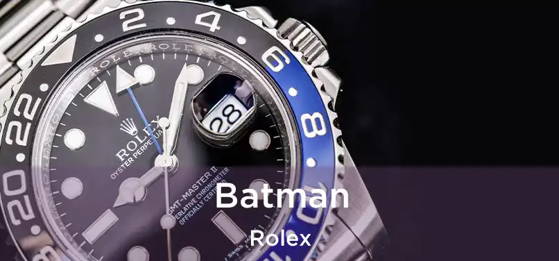  Batman Rolex