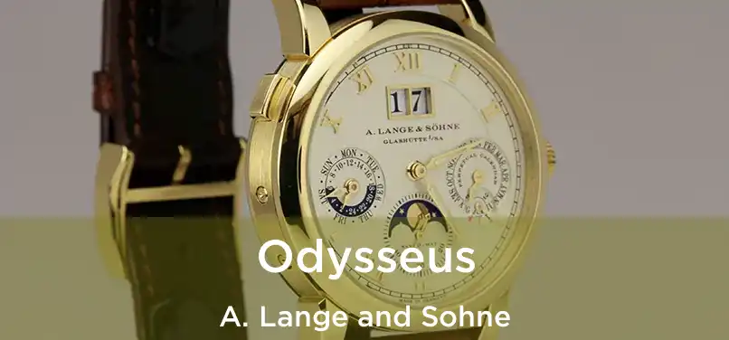  Odysseus A. Lange and Sohne
